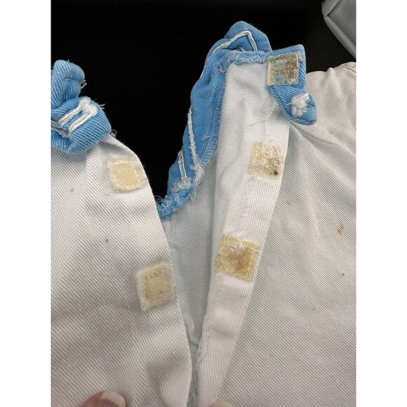 Vtg 1983 Cabbage Patch Kids Coleco Boys White Light Blue Sailor Suit Romper Doll - Picture 13 of 16